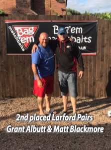 Larford Pairs 2017 2nd